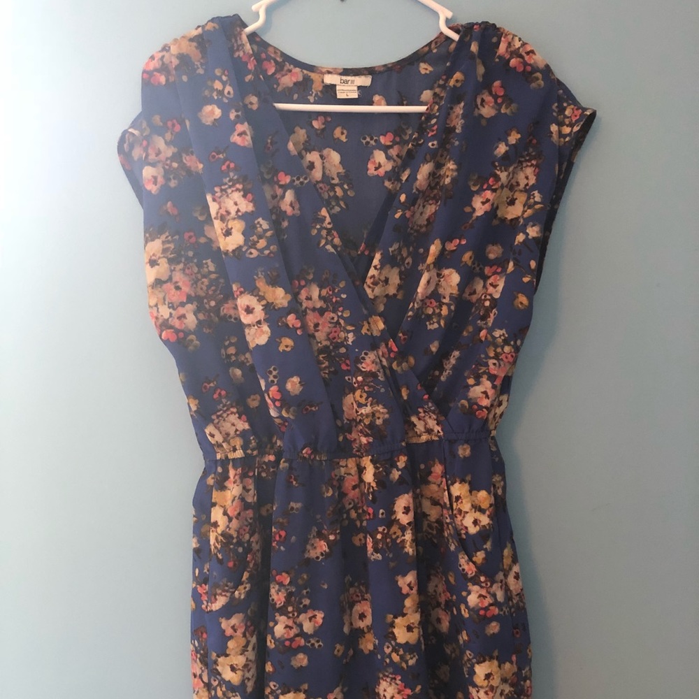 Bar III sun dress w pockets! Sz L
